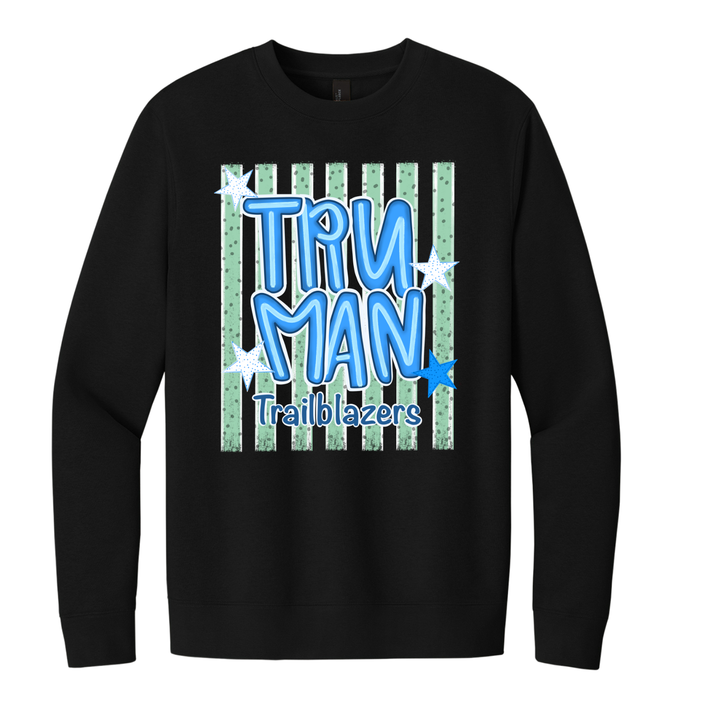 Neon Truman Fleece Crew Sweatshirt (Adult)