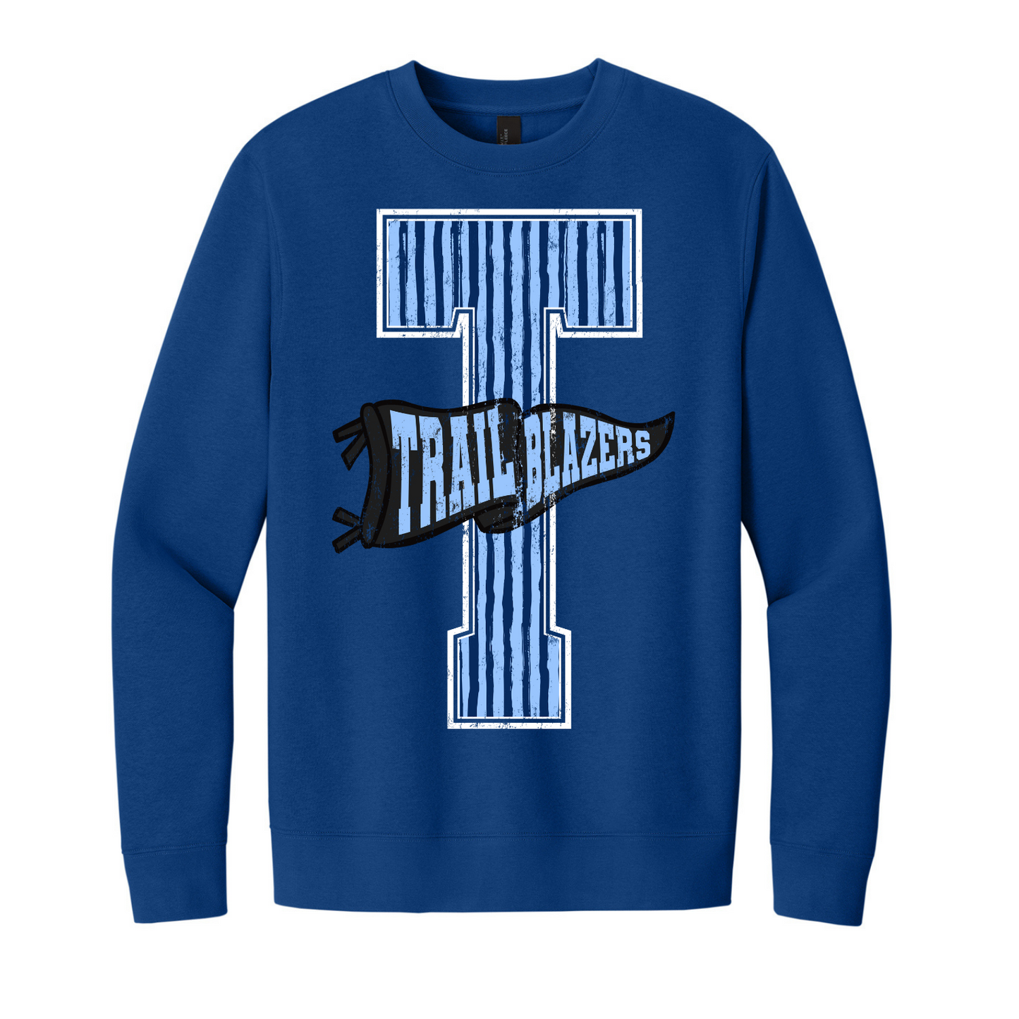 Trailblazers Pennant Fleece Crew Sweatshirt (Kids)