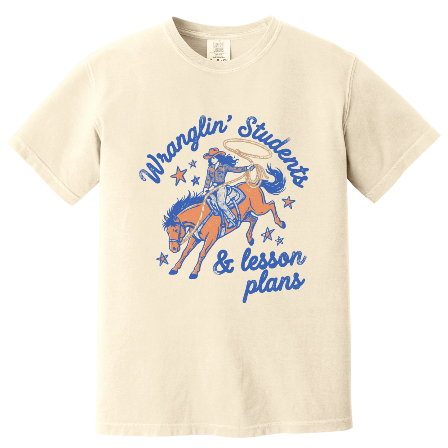 Wranglin' Students Comfort Colors S/S Tee (Adult)