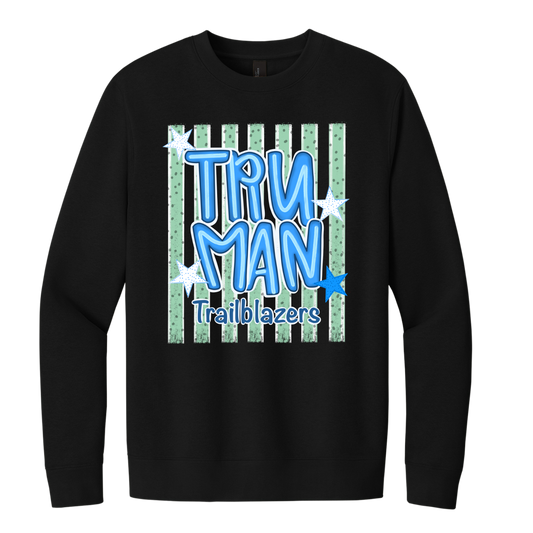 Neon Truman Fleece Crew Sweatshirt (Adult)