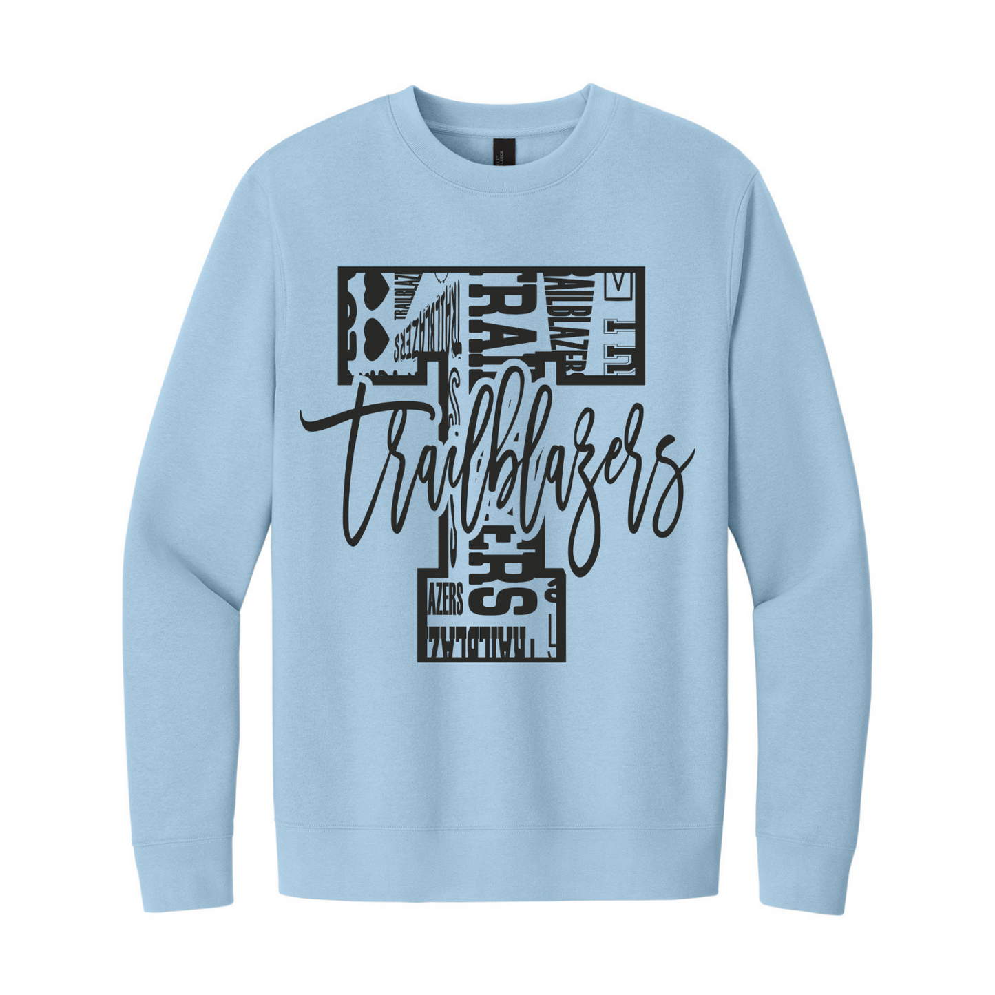 Emblazoned Fleece Crew Sweatshirt (Adult)