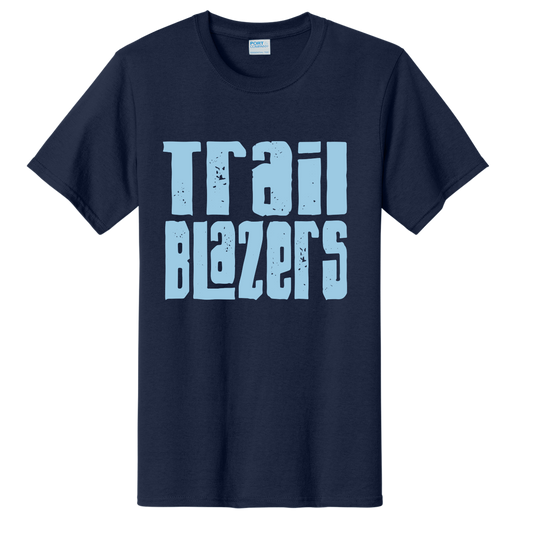 Trailblazers Block Tee Port & Co (Adult & Kids)