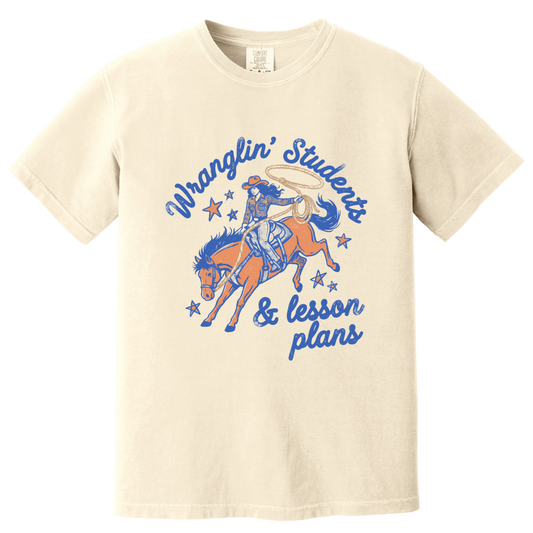 Wranglin' Students Comfort Colors S/S Tee (Adult)