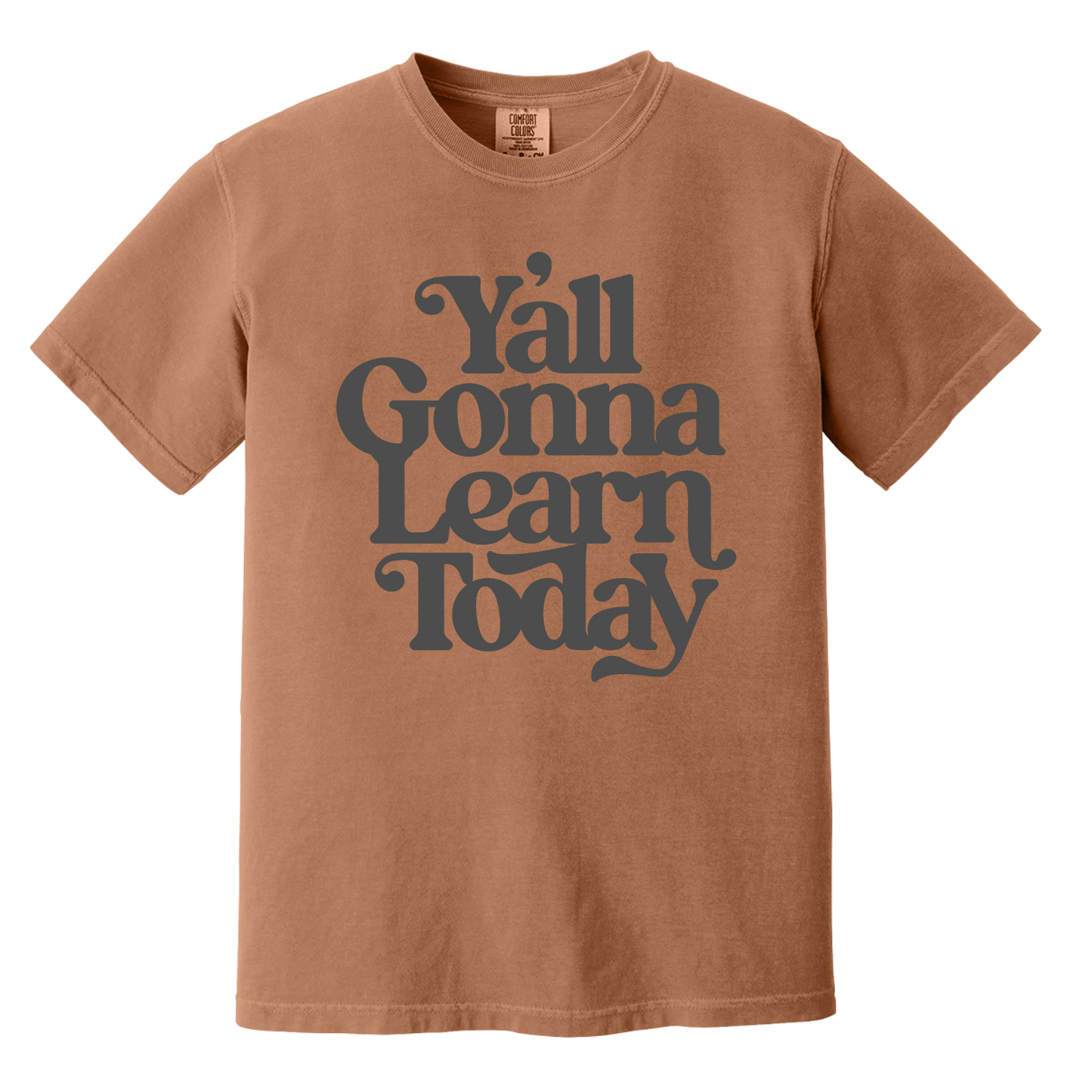 Y'all Gonna Learn Today Comfort Colors S/S Tee (Adult)